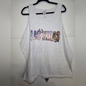 Vintage Las Vegas Graphic Tank Top